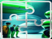 Aliens Photo Tile Quest Online puzzle Games on taptohit.com