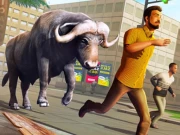 Angry Bull Attack Wild Hunt Simulator Online Simulation Games on taptohit.com