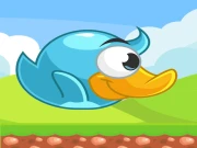 Baby Bird flies in the Sky Online Adventure Games on taptohit.com