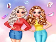 Besties Makeover Salon Online Dress-up Games on taptohit.com