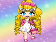 Blonde Chibi Fashion Show Online Dress-up Games on taptohit.com