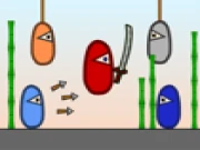 Bouncy Ninja Online ninja Games on taptohit.com