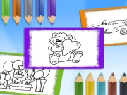 Cartoon Coloring Book Online  Games on NaptechGames.com