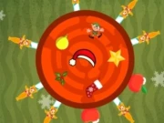 Christmas Knife Hit Online  Games on NaptechGames.com