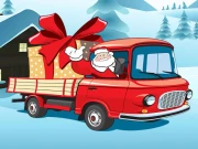 Christmas Vehicles Jigsaw Online Jigsaw Games on taptohit.com