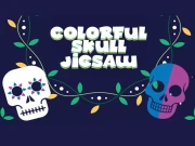 Colorful Skull Jigsaw Online Jigsaw Games on taptohit.com