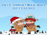 Cute Christmas Bull Difference Online  Games on NaptechGames.com