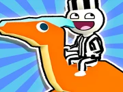 Dino Rush - hypercasual runner Online Adventure Games on taptohit.com