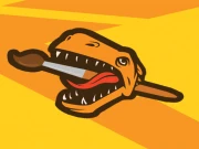 Dinosaur Warrior Coloring Online Art Games on taptohit.com