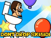 Dont Drop The Skibidi Online skibidi-toilet Games on taptohit.com