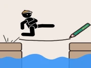 Draw Two Save Save the man Online Art Games on taptohit.com
