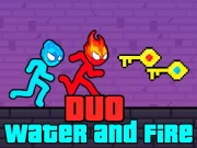 Duo Water and Fire Online two-player Games on taptohit.com