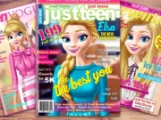 Ellie Cover Magazine Online Dress-up Games on taptohit.com