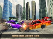 Extreme Car Battle Demolition Derby Car 2k20 Online Battle Games on taptohit.com