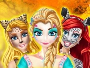 Face Painting Central Park Online Dress-up Games on taptohit.com