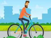 Family Bike Ride In Park Match 3 Online Match-3 Games on taptohit.com