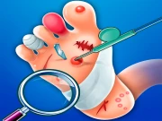 Foot Hospital Online Care Games on taptohit.com