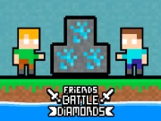 Friends Battle Diamonds Online two-player Games on taptohit.com