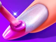 Girls Nail Salon Online Art Games on taptohit.com