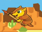 Happy Armadillo Coloring Online Art Games on taptohit.com