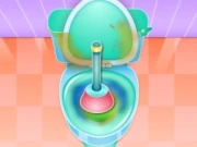 Highschool Girls House Cleaning Online Dress-up Games on taptohit.com
