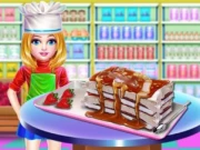 Ice Cream Sandwich Cake Online Cooking Games on taptohit.com