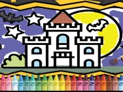 Kids Coloring Halloween Online Art Games on taptohit.com
