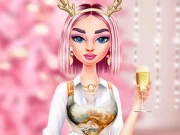 Kikis Pink Christmas Online Dress-up Games on taptohit.com
