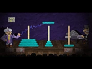 Logical Theatre Tower of Hanoi Online Puzzle Games on taptohit.com