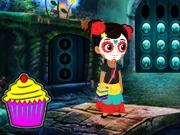 Lovable Halloween Girl Escape Online  Games on NaptechGames.com