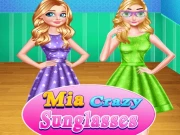 Mia Crazy Sunglasses Online Art Games on taptohit.com