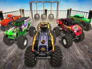 Monster Truck Impossible Stunt Track Online  Games on NaptechGames.com