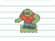 Paper Chains. Addon Online monster Games on taptohit.com