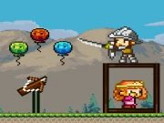 Pixel Archer Save The Princess Online  Games on NaptechGames.com