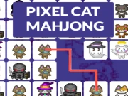 Pixel Cat Mahjong Online classics Games on taptohit.com