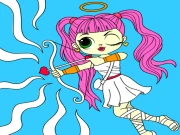 Popsy Surprise Valentines Day Coloring Online Dress-up Games on taptohit.com