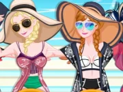 Princess Summer Tans Online Dress-up Games on taptohit.com