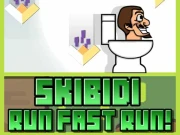 Skibidi Run Fast Run Online fun Games on taptohit.com