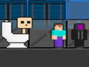 Skibidi vs Noob & Cameraman Online arcade Games on taptohit.com