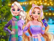 Soft Girls Winter Aesthetics Online Dress-up Games on taptohit.com