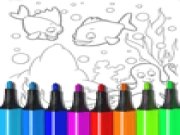 Special Easy Animal Coloring Pages For Kids Online kids Games on taptohit.com
