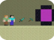 Steve and Alex Ender World Online two-player Games on taptohit.com