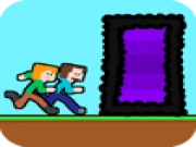 Steveman and Alexwoman Online two-player Games on taptohit.com