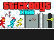 StickBoys Xmas Online two-player Games on taptohit.com