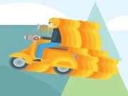 Super Scooter Jigsaw Online Jigsaw Games on taptohit.com