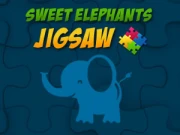 Sweet Elephants Jigsaw Online Jigsaw Games on taptohit.com