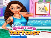 The Besties Tattooist Online  Games on NaptechGames.com