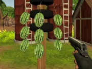 Watermelon Shooter Online Shooter Games on taptohit.com
