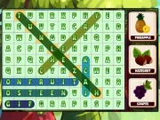 Word Search Fruits Online Puzzle Games on taptohit.com